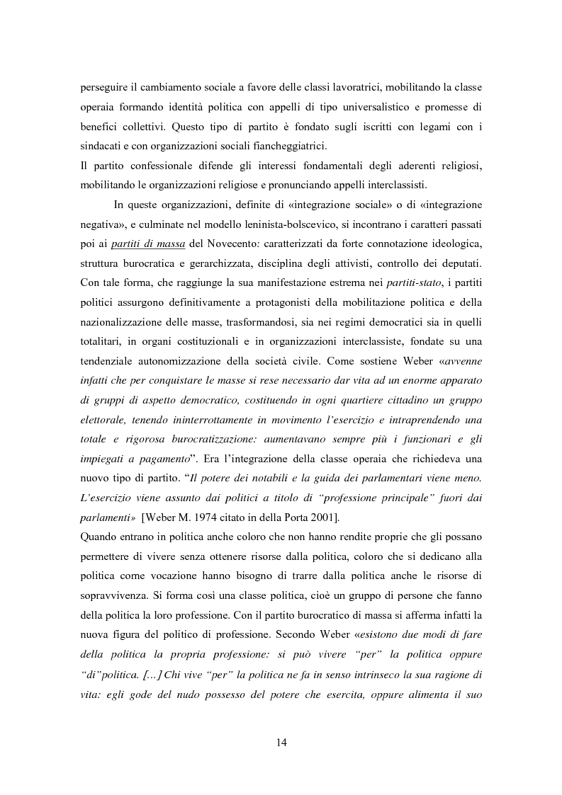Anteprima della tesi: Partiti e comunicazione politica. Il New Labour e Tony Blair, Pagina 12