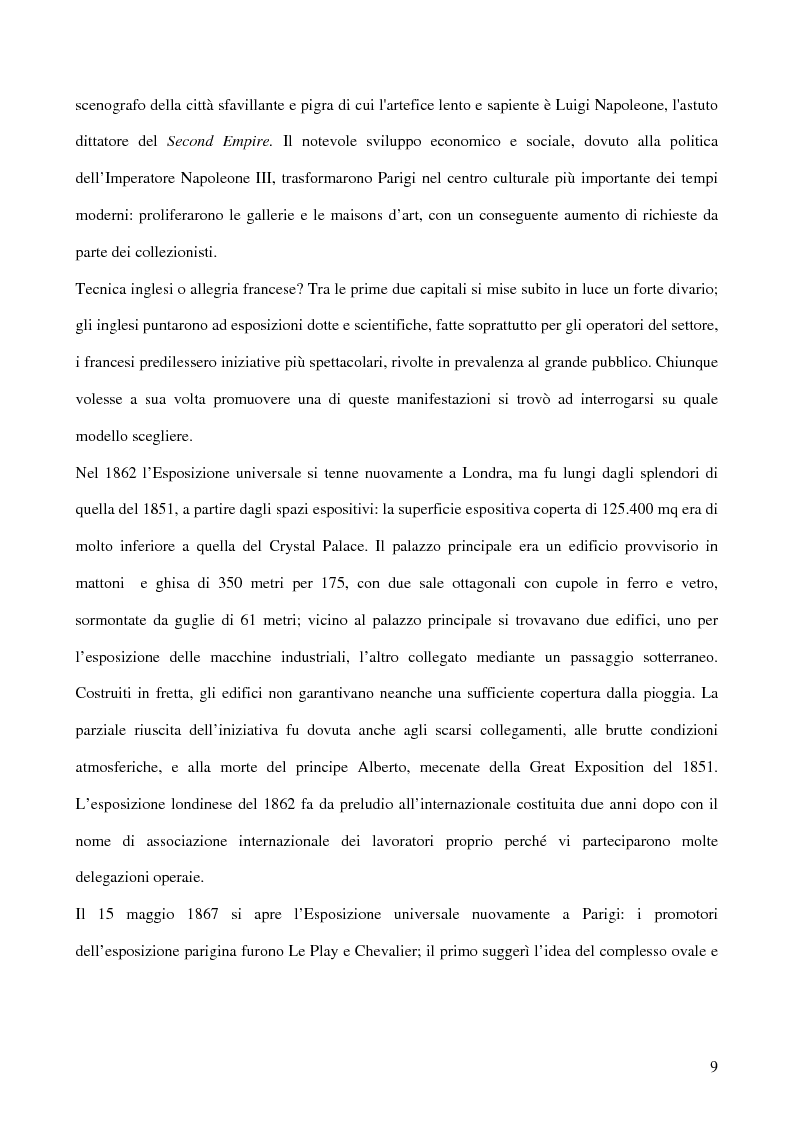 Anteprima della tesi: Affiches Posters Banners: la visibilità delle merci dalle Esposizioni universali ad Internet, Pagina 13