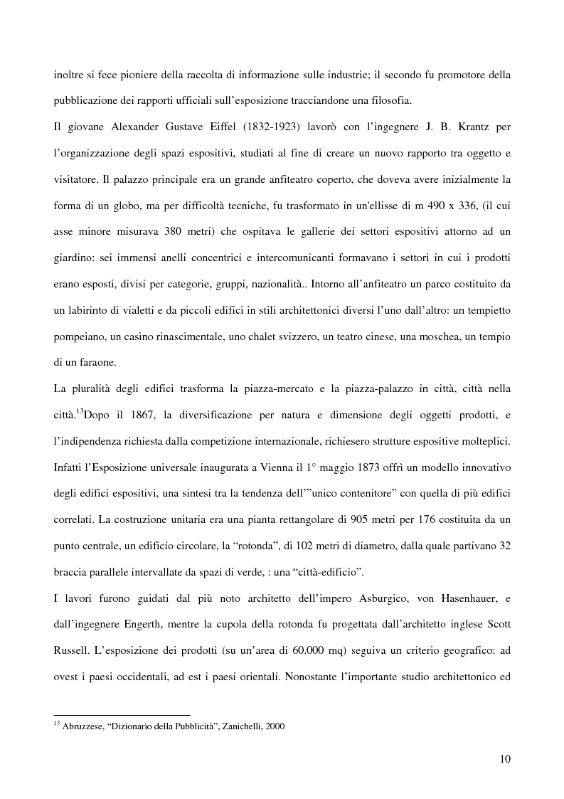 Anteprima della tesi: Affiches Posters Banners: la visibilità delle merci dalle Esposizioni universali ad Internet, Pagina 14