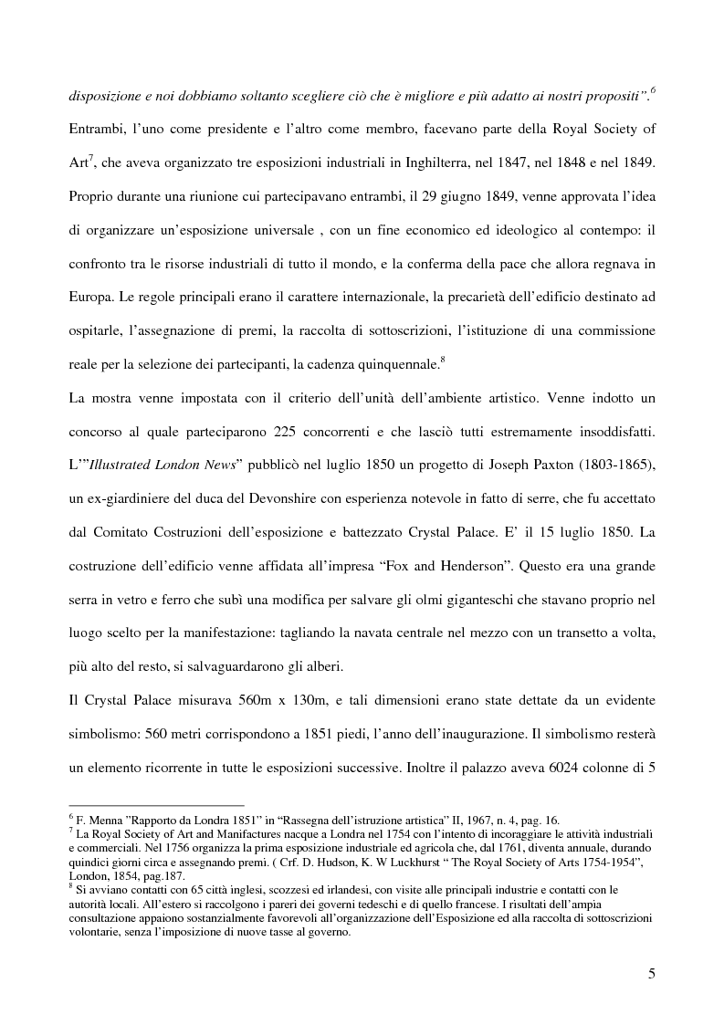 Anteprima della tesi: Affiches Posters Banners: la visibilità delle merci dalle Esposizioni universali ad Internet, Pagina 9