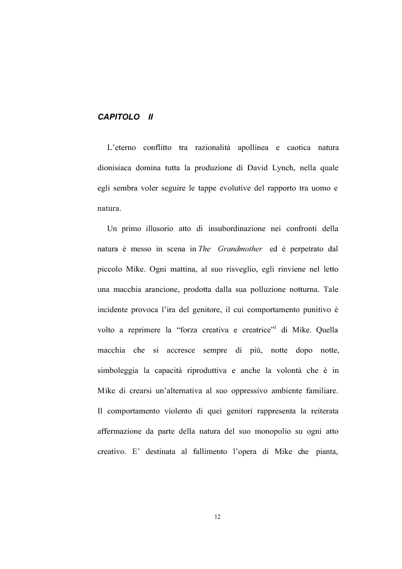 Anteprima della tesi: David Lynch - Universi speculari nel nuovo noir hollywoodiano (1969-1992), Pagina 14