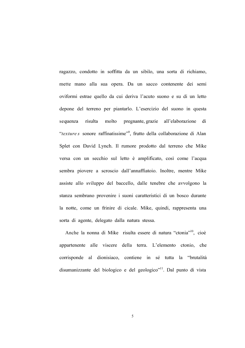 Anteprima della tesi: David Lynch - Universi speculari nel nuovo noir hollywoodiano (1969-1992), Pagina 7