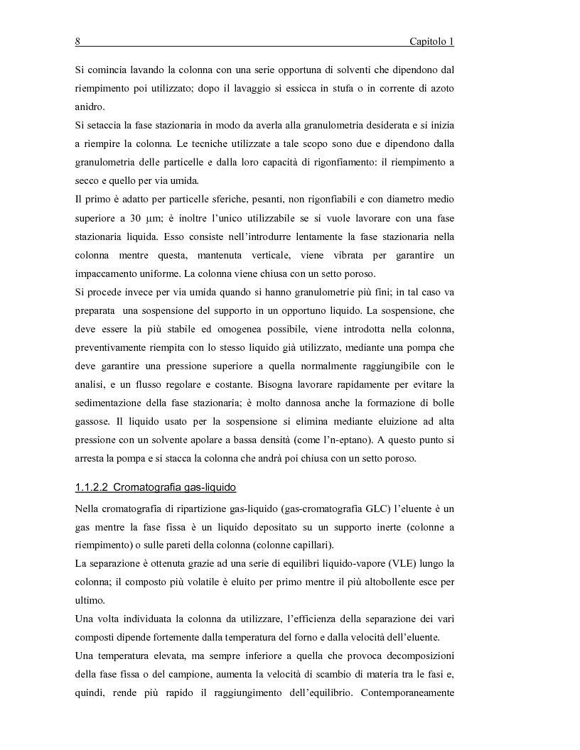 Anteprima della tesi: Misura di coefficienti di attività a diluizione infinita di solventi in polimeri ramificati, Pagina 10