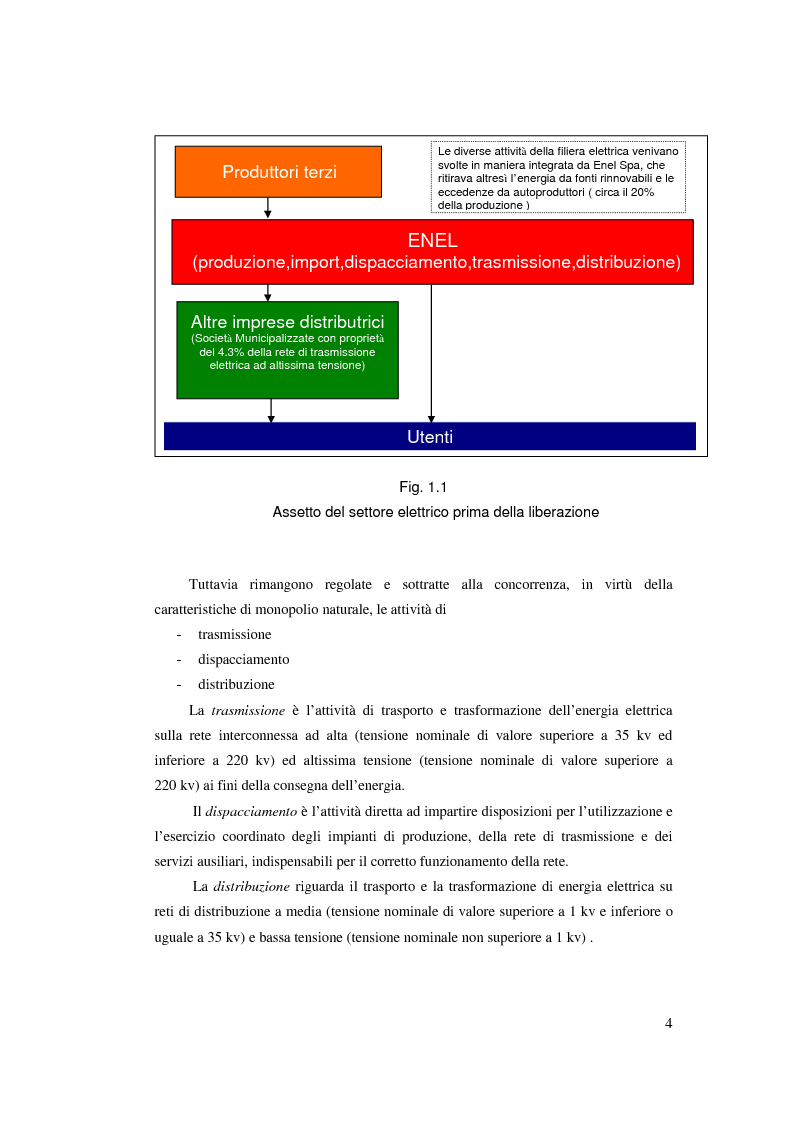 Anteprima della tesi: Evoluzione del Sistema Elettrico Nazionale e analisi di modelli di ottimizzazione applicati al mercato dell'energia elettrica, Pagina 4