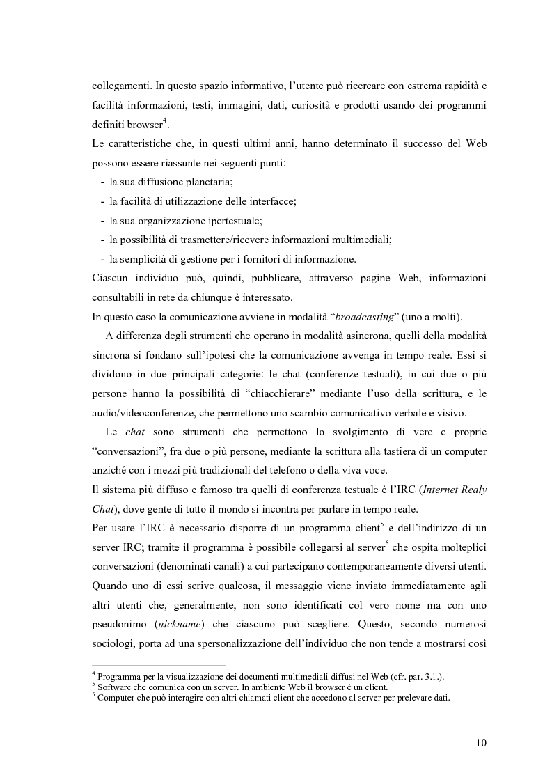 Anteprima della tesi: Grafica e Web: nuove forme di comunicazione nell'attuale panorama tecnologico, Pagina 9