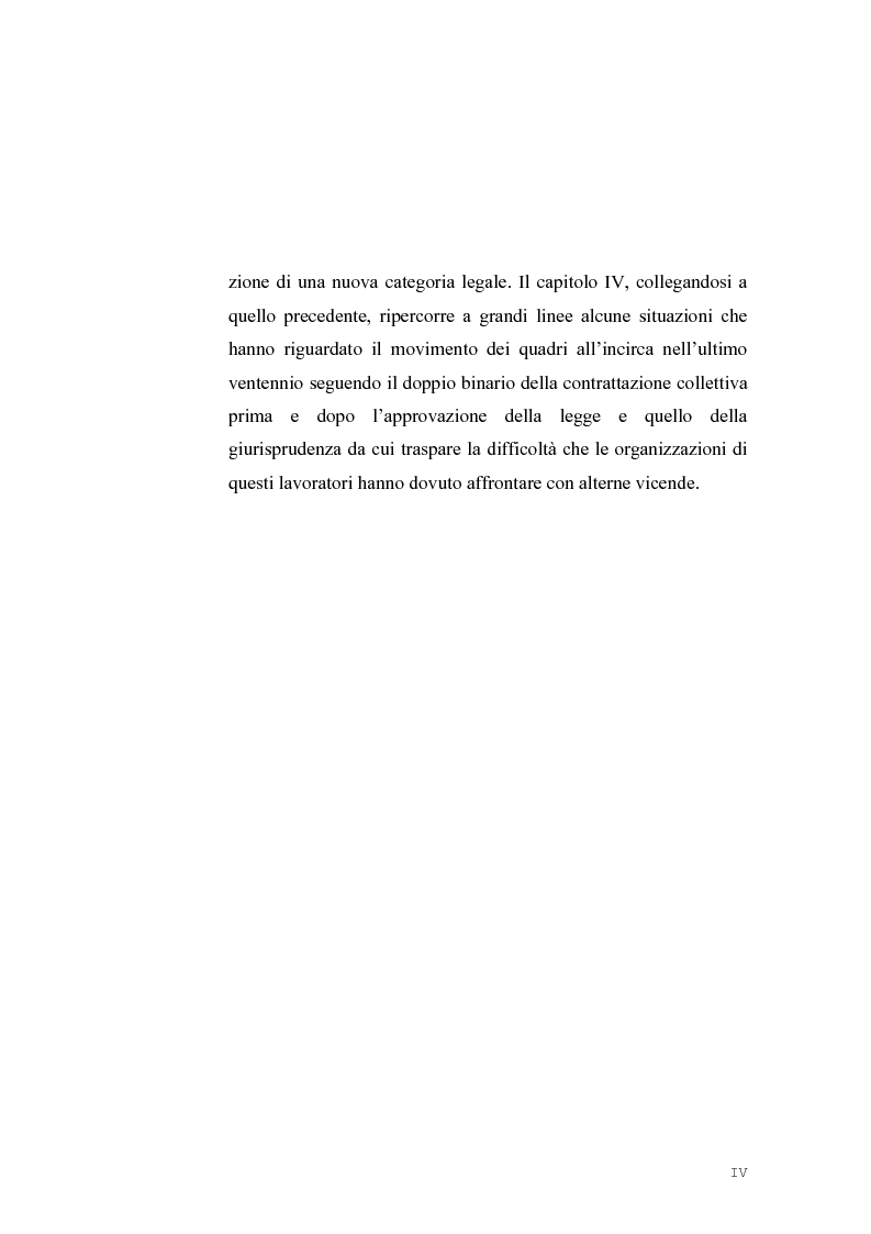 Anteprima della tesi: La categoria dei quadri intermedi, Pagina 4