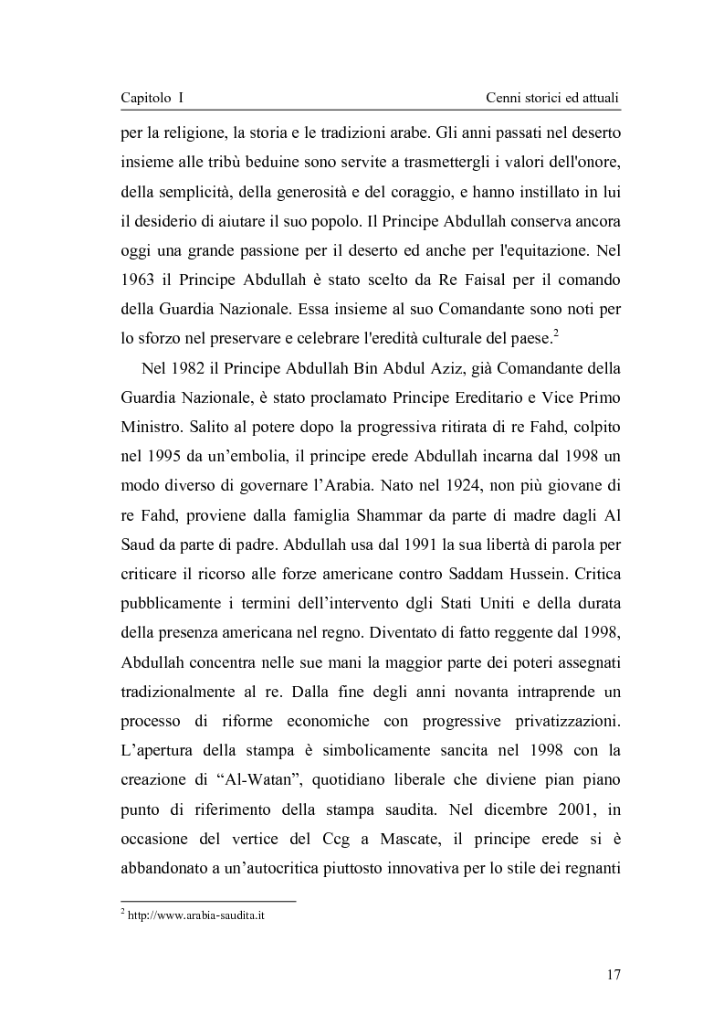 Anteprima della tesi: Gli attuali indirizzi di politica penale in Arabia Saudita, Pagina 12