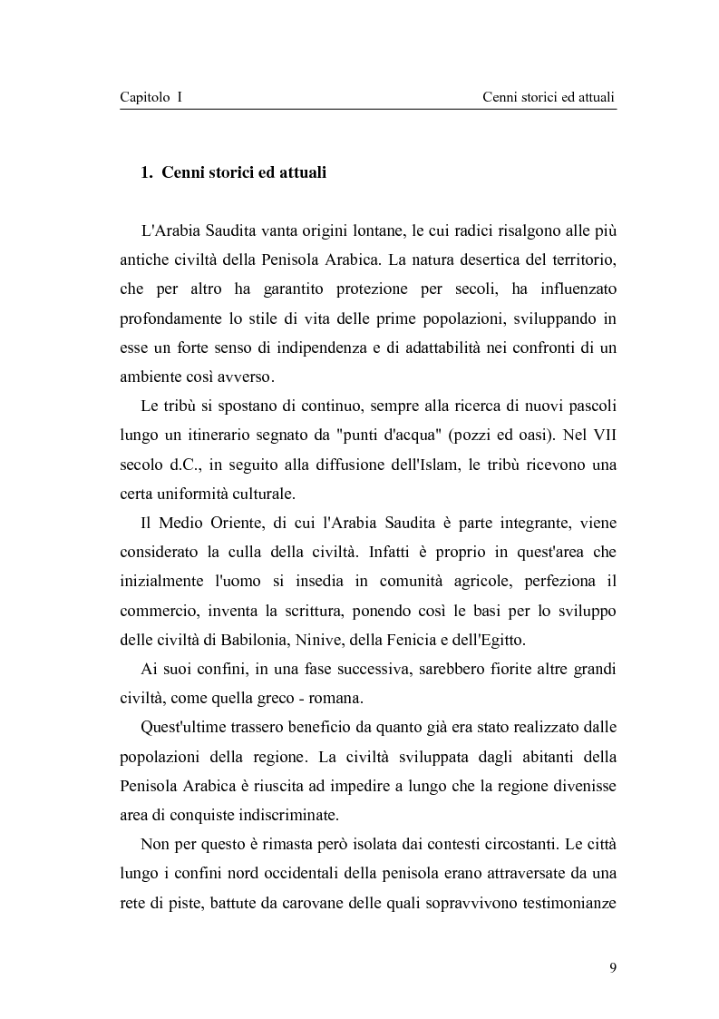 Anteprima della tesi: Gli attuali indirizzi di politica penale in Arabia Saudita, Pagina 4