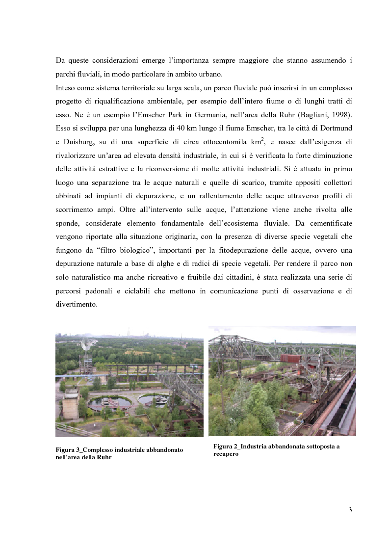 Anteprima della tesi: Il parco fluviale in ambito urbano: aspetti progettuali e scelta vegetazionale., Pagina 4