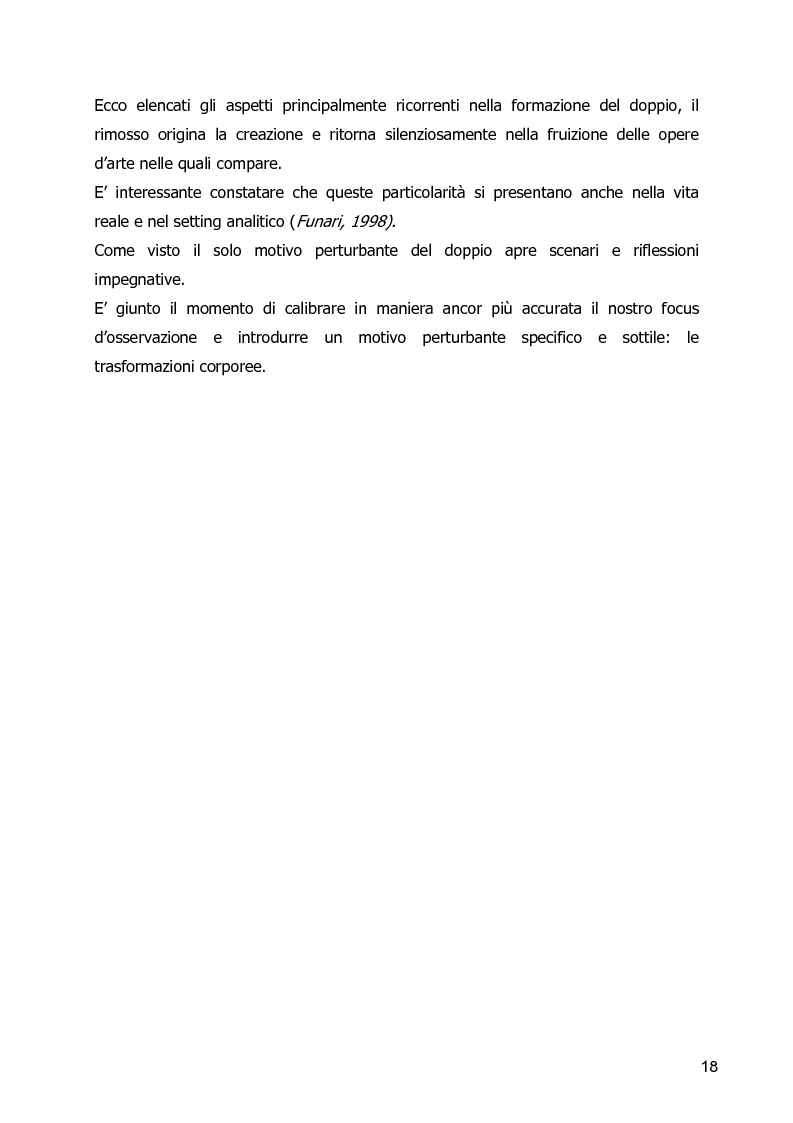 Anteprima della tesi: Un Corpo Altro - Il perturbante delle trasformazioni corporee nel cinema, Pagina 14