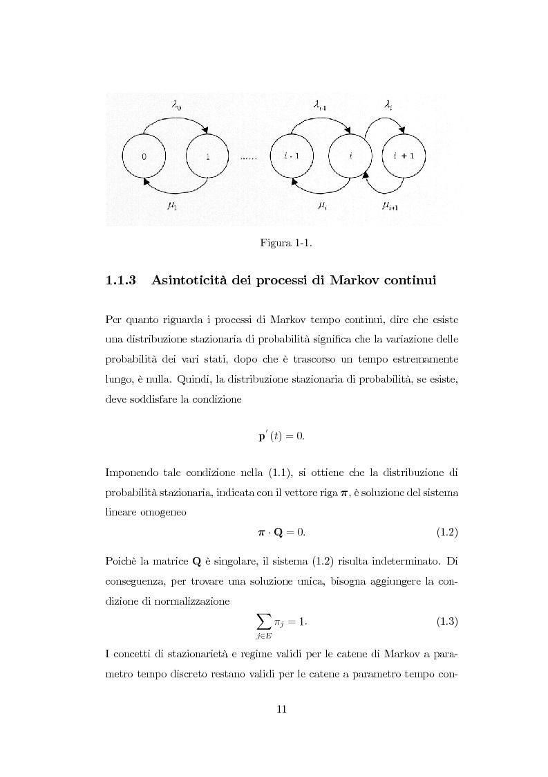 Anteprima della tesi: Modellazione di reti di telecomunicazioni: reti tandem con utenti negativi, perdite e bloccaggio., Pagina 11
