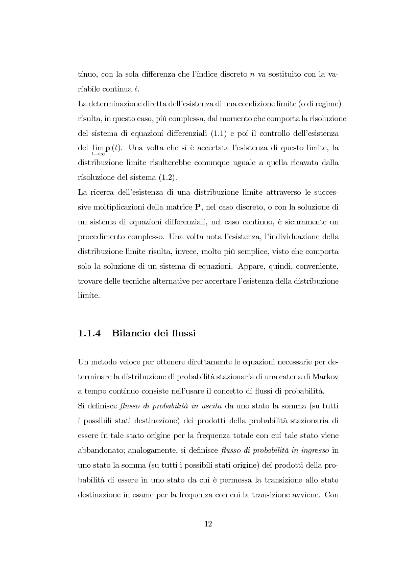 Anteprima della tesi: Modellazione di reti di telecomunicazioni: reti tandem con utenti negativi, perdite e bloccaggio., Pagina 12