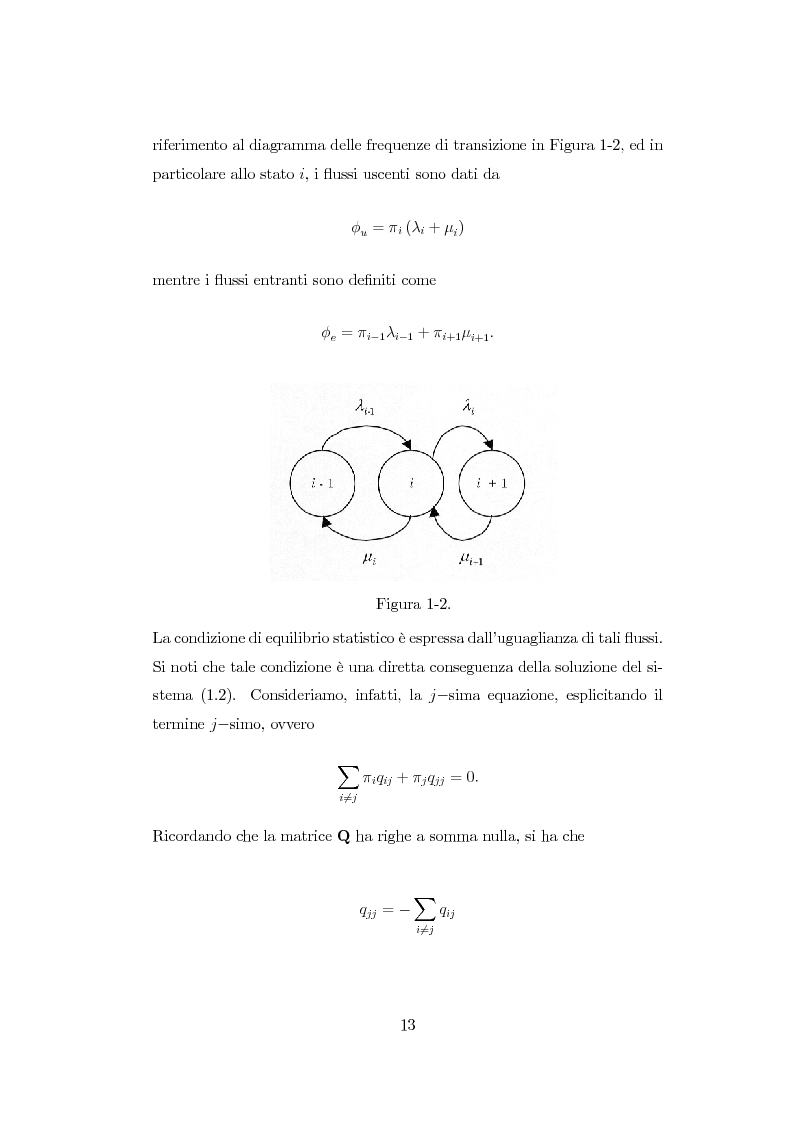 Anteprima della tesi: Modellazione di reti di telecomunicazioni: reti tandem con utenti negativi, perdite e bloccaggio., Pagina 13