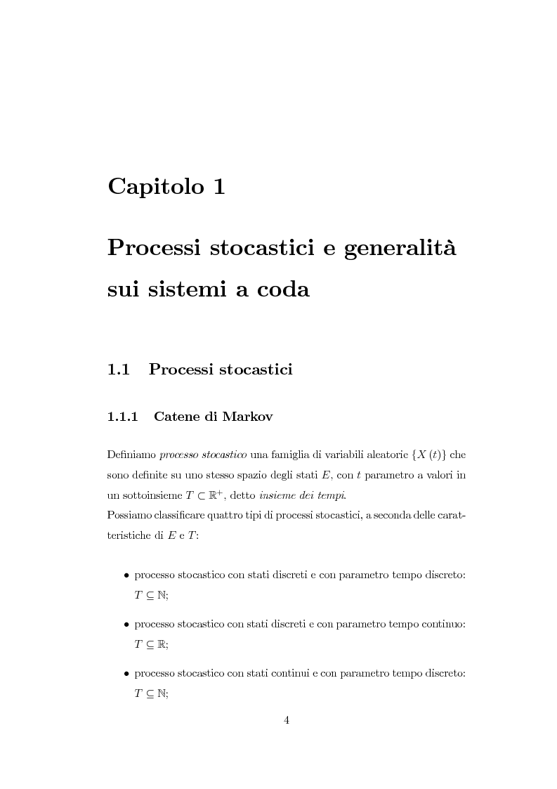 Anteprima della tesi: Modellazione di reti di telecomunicazioni: reti tandem con utenti negativi, perdite e bloccaggio., Pagina 4