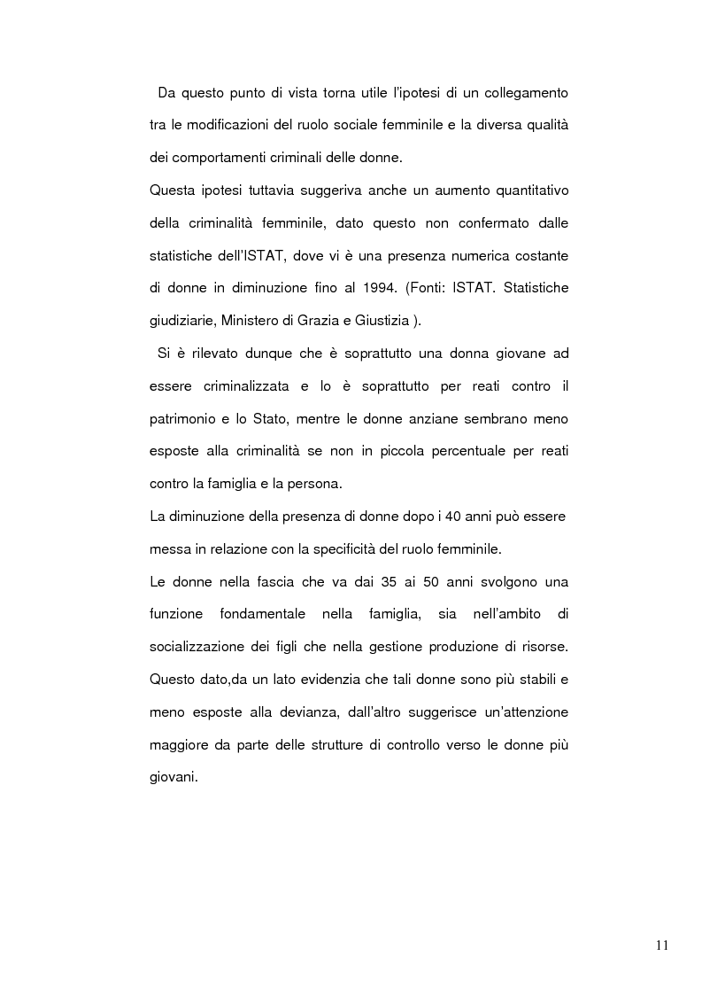Anteprima della tesi: Donne e mafia, Pagina 10
