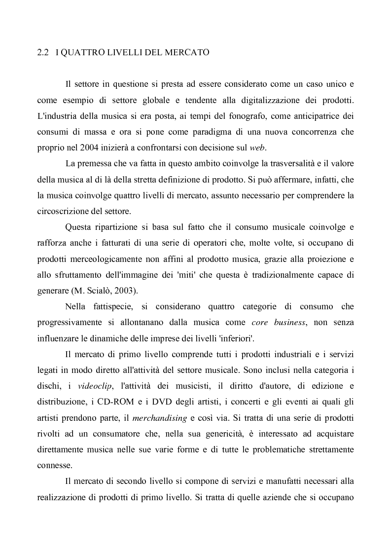 Anteprima della tesi: Crisi e cambiamenti nel settore fonografico. Impatto su fruitori e distributori di musica, Pagina 11