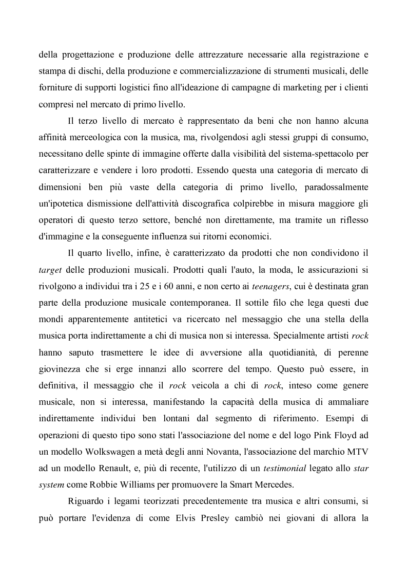 Anteprima della tesi: Crisi e cambiamenti nel settore fonografico. Impatto su fruitori e distributori di musica, Pagina 12