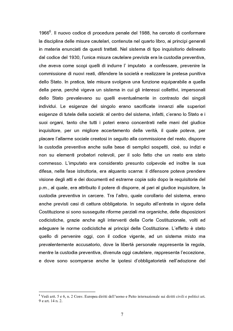 Anteprima della tesi: Il tribunale del riesame, Pagina 5