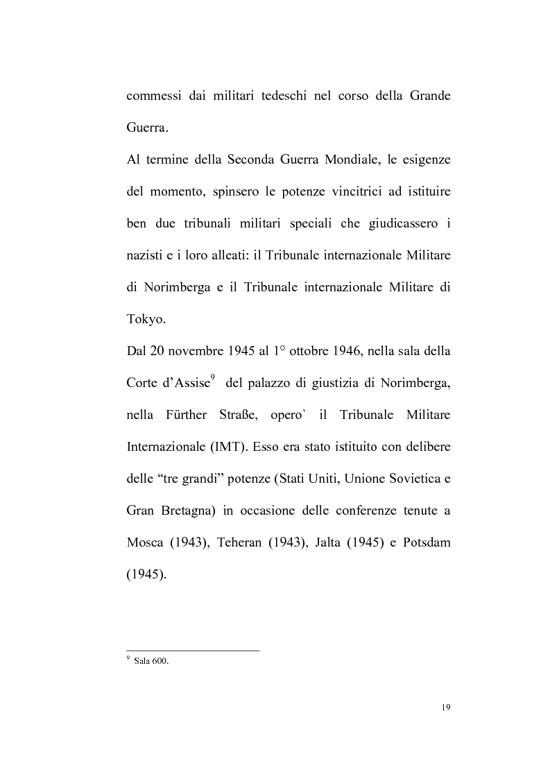 Anteprima della tesi: Il Tribunale Penale Internazionale, Pagina 14