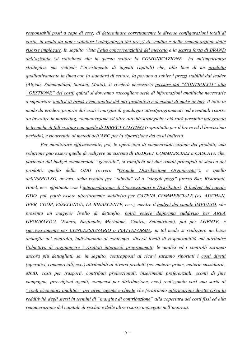 Anteprima della tesi: Il controllo di gestione nelle PMI: il caso GIS S.p.A., Pagina 5