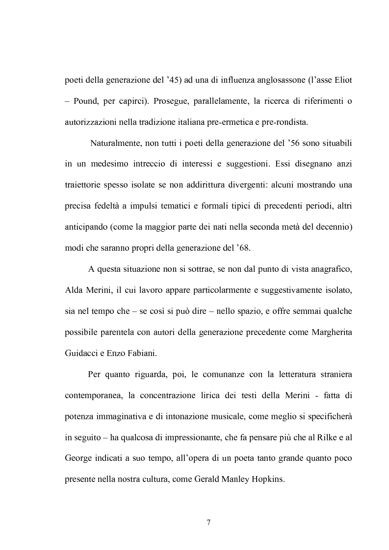 Anteprima della tesi: Il multiforme universo di Alda Merini. Temi e figure., Pagina 2