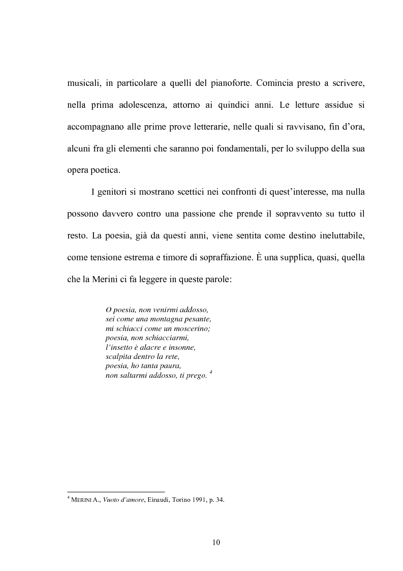 Anteprima della tesi: Il multiforme universo di Alda Merini. Temi e figure., Pagina 5