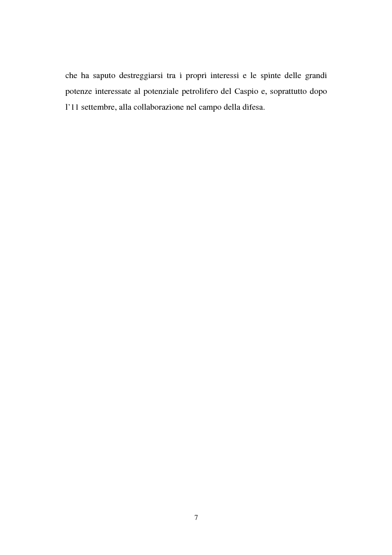 Anteprima della tesi: La transizione economica del Kazakistan, Pagina 3