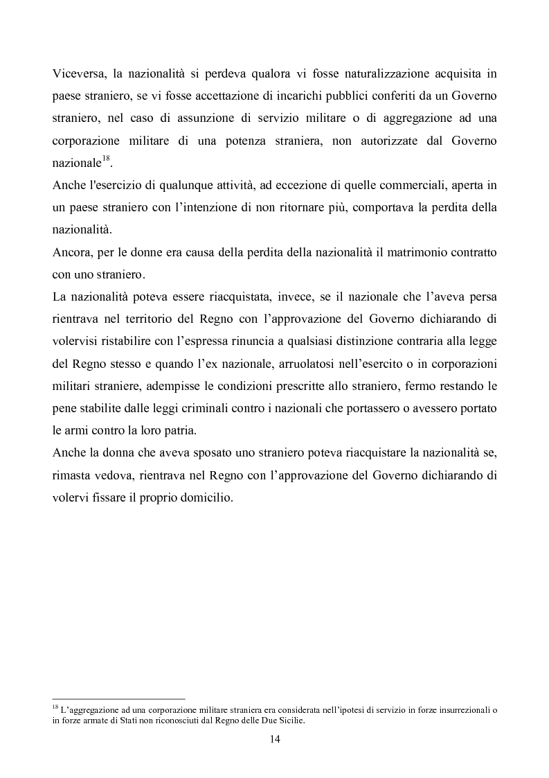 Anteprima della tesi: Le istituzioni politiche ed amministrative nel Regno delle Due Sicilie dal 1815 al 1860, Pagina 11
