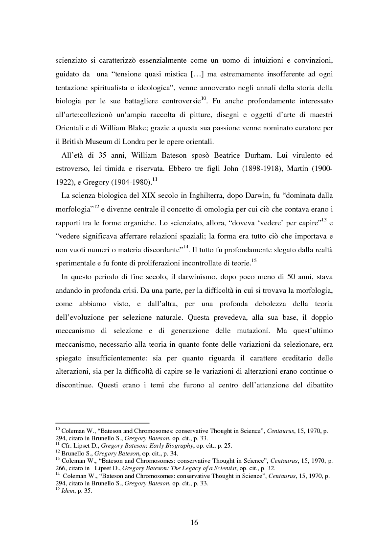 Anteprima della tesi: Forme amorfe in un campo vitale: i gruppi creativi nella vita e nel pensiero di Gregory Bateson, Pagina 6