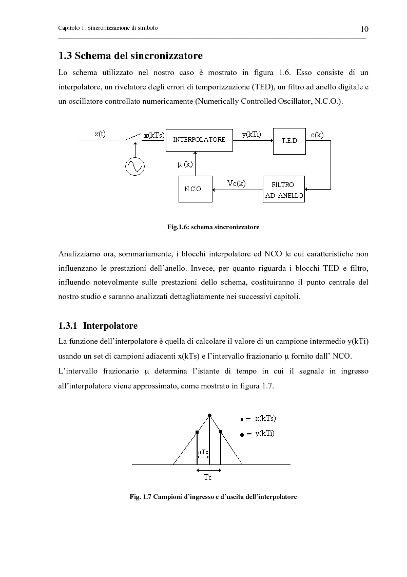 Anteprima della tesi: Tecniche di sincronizzazione di simbolo per modulazioni M-QAM, Pagina 10