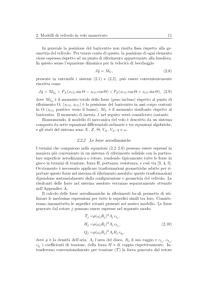 Anteprima della tesi: Ottimizzazione di Manovre per Velivoli ad Ala Rotante, Pagina 11
