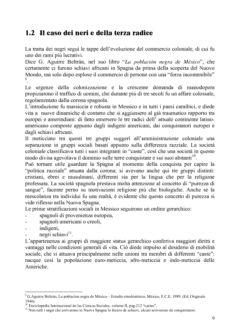 Anteprima della tesi: Identità e diritti delle minoranze etniche in Messico: la Costa Chica di Oaxaca e Guerrero, Pagina 5