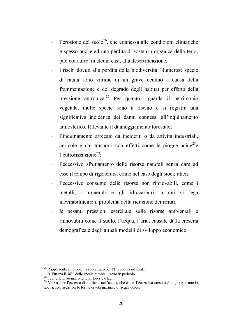 Anteprima della tesi: Studio sugli strumenti volontari di gestione ambientale: Analisi delle dichiarazioni ambientali EMAS relative a cicli di smaltimento dei rifiuti, Pagina 15