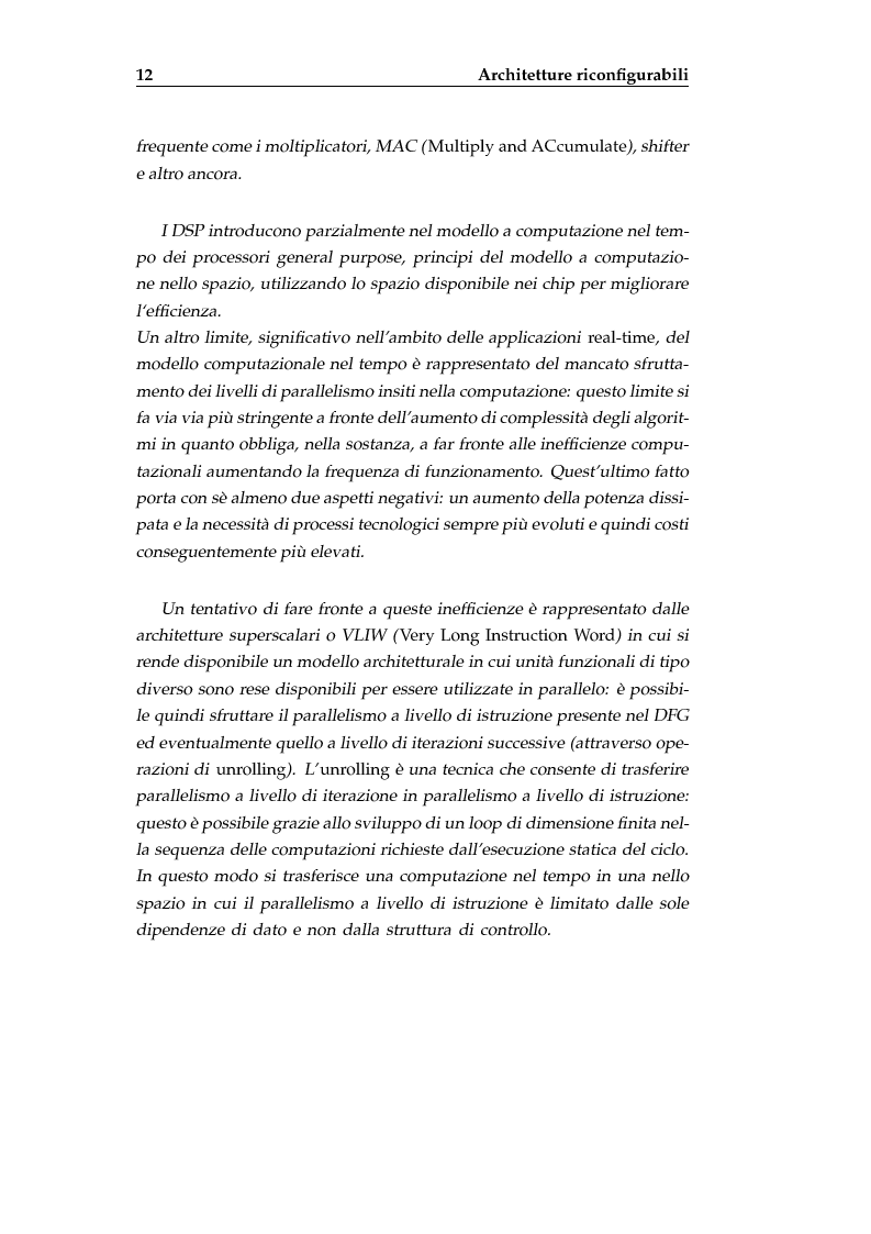 Anteprima della tesi: Implementazione dell'algoritmo di compressione vocale G.723.1 su un microprocessore ricon gurabile, Pagina 12