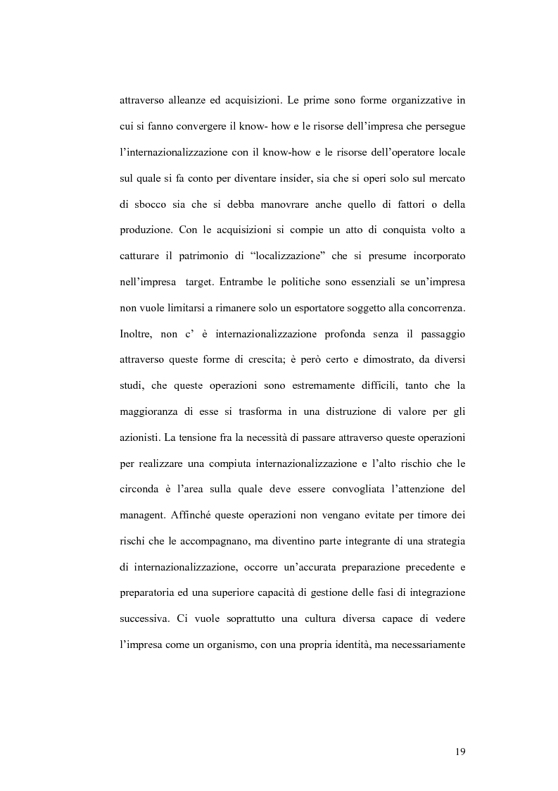 Anteprima della tesi: Il processo di localizzazione produttiva di un'impresa internazionale, Pagina 15
