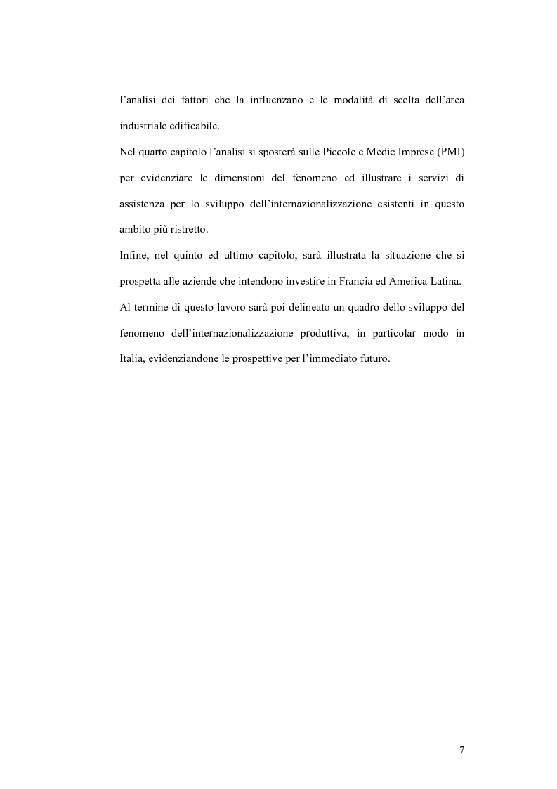Anteprima della tesi: Il processo di localizzazione produttiva di un'impresa internazionale, Pagina 3