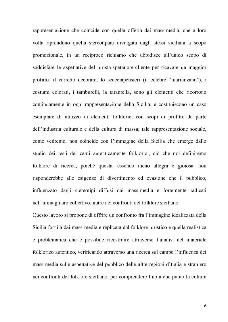 Anteprima della tesi: Folklore turistico e di ricerca: uno studio sulla percezione della nostra Isola, Pagina 3