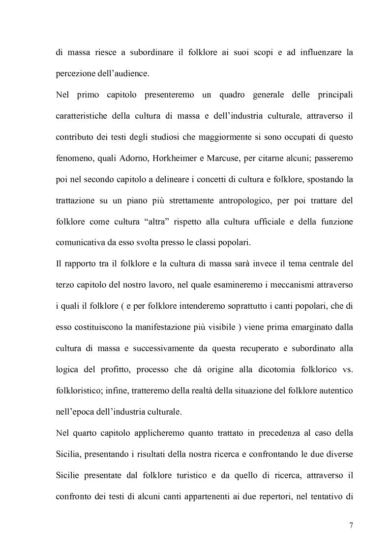 Anteprima della tesi: Folklore turistico e di ricerca: uno studio sulla percezione della nostra Isola, Pagina 4
