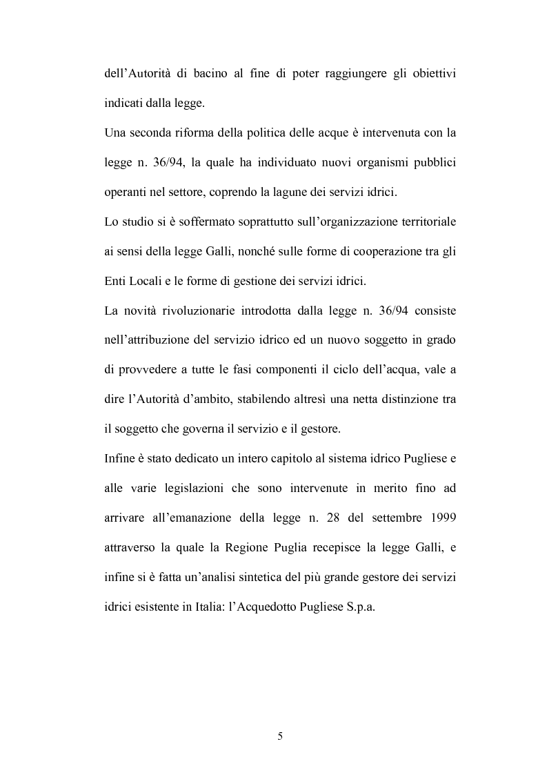 Anteprima della tesi: Gestione e tutela delle acque, Pagina 3