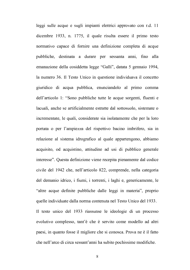 Anteprima della tesi: Gestione e tutela delle acque, Pagina 6