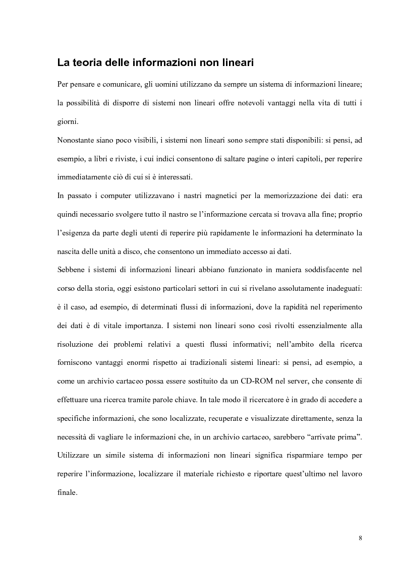 Anteprima della tesi: Progetto e realizzazione di un corso interdisciplinare di fisiologia e bioingegneria cardiovascolare realizzato con tecnologie multimediali, Pagina 4