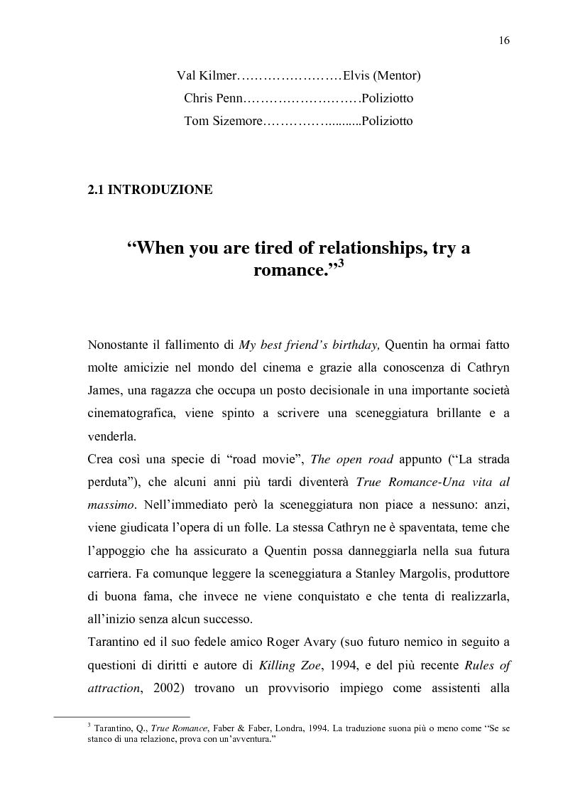 Anteprima della tesi: Quentin Tarantino, sceneggiatore: un caso anomalo nello studio system hollywoodiano, Pagina 13