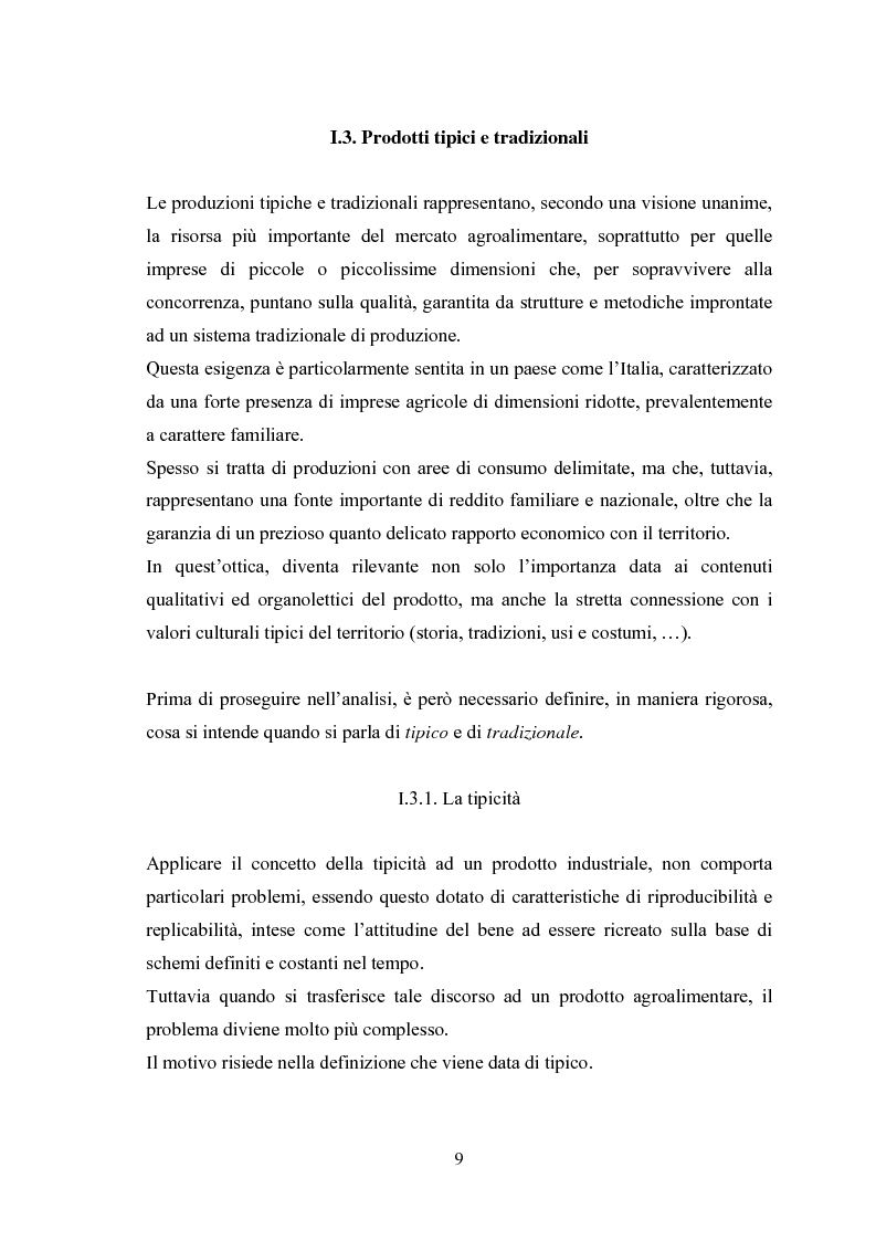 Anteprima della tesi: I Profili della Qualità nel Settore Agroalimentare, Pagina 9