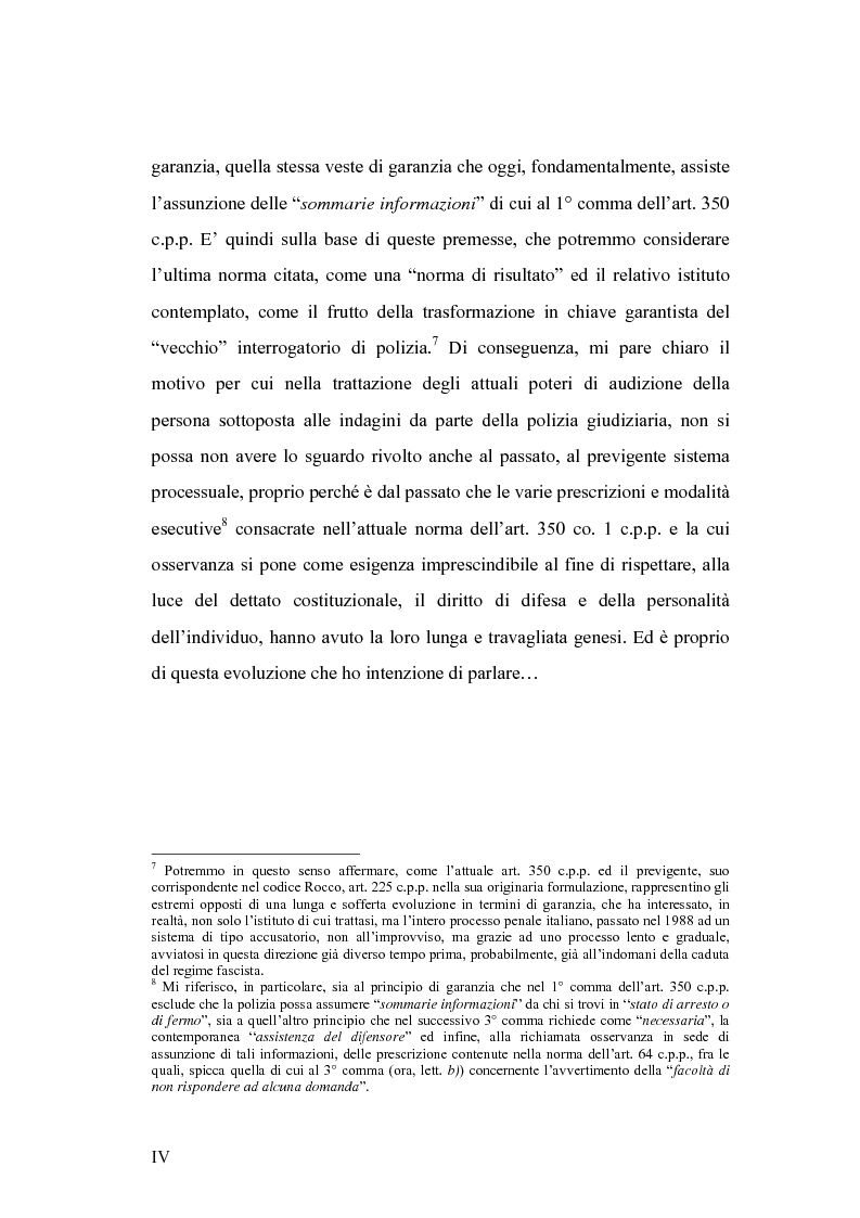 Anteprima della tesi: L'interrogatorio di polizia, Pagina 4