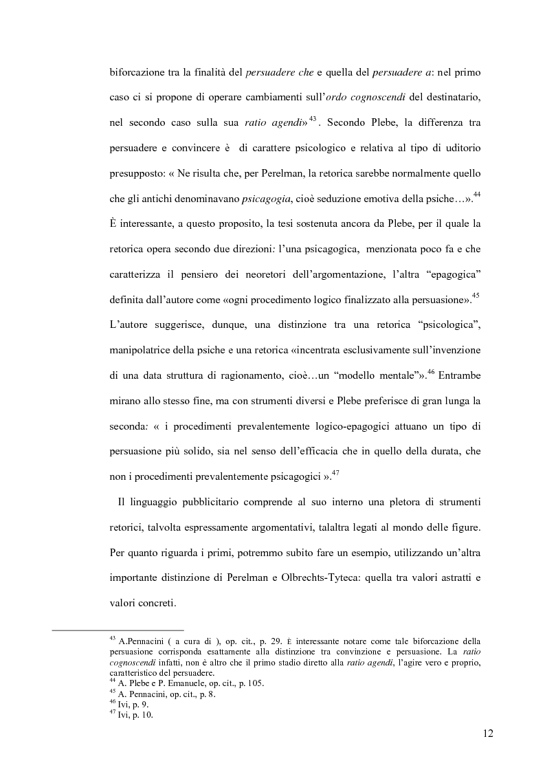 Anteprima della tesi: La retorica tra propaganda e pubblicità, Pagina 11