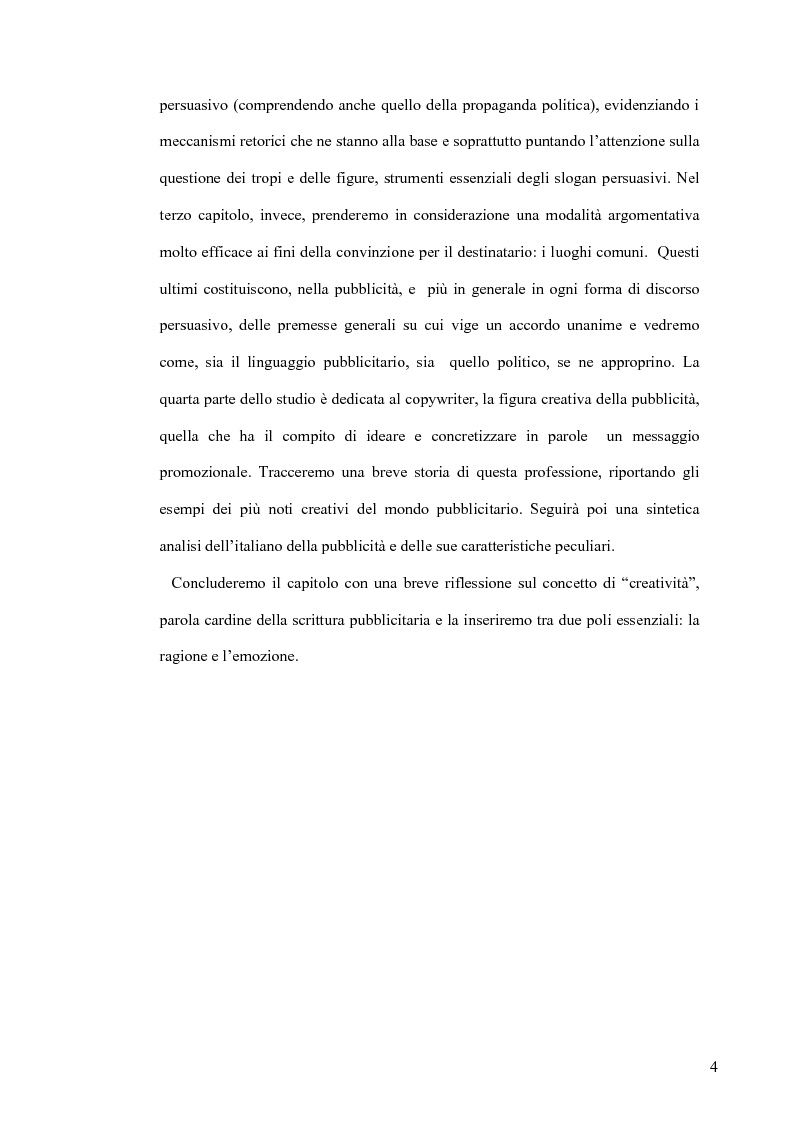 Anteprima della tesi: La retorica tra propaganda e pubblicità, Pagina 3