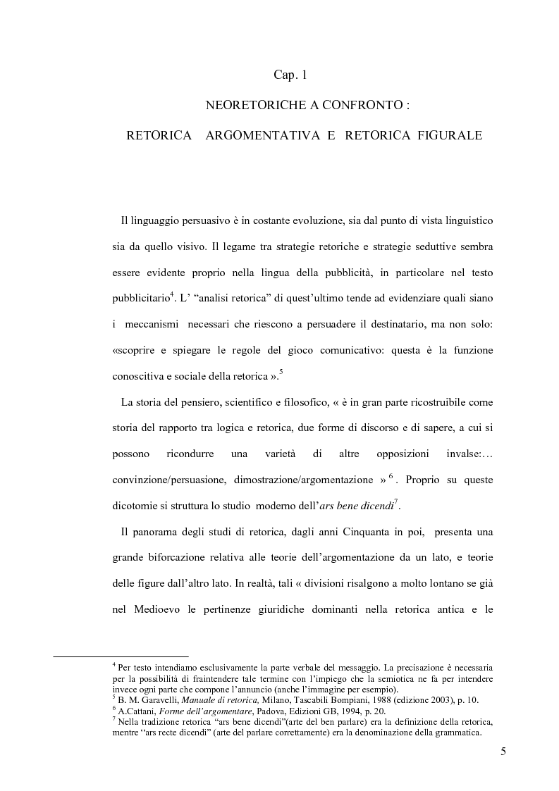 Anteprima della tesi: La retorica tra propaganda e pubblicità, Pagina 4