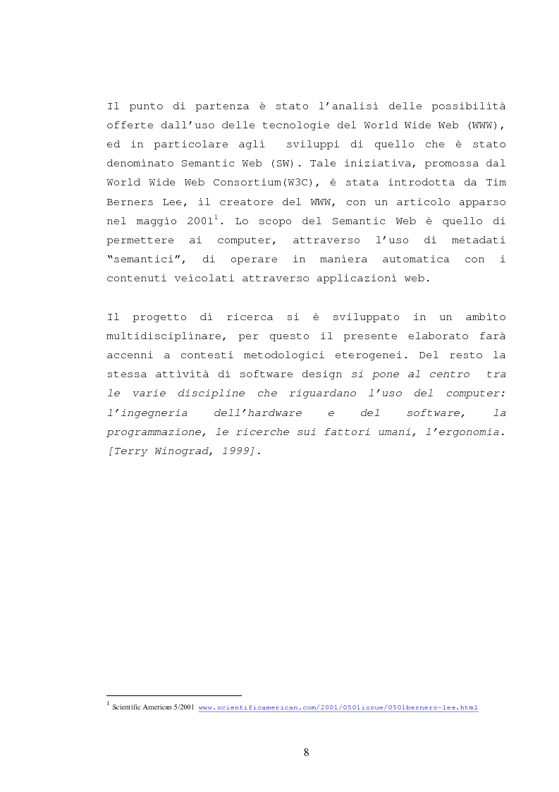 Anteprima della tesi: La catalogazione semantica dei contenuti didattici, Pagina 3