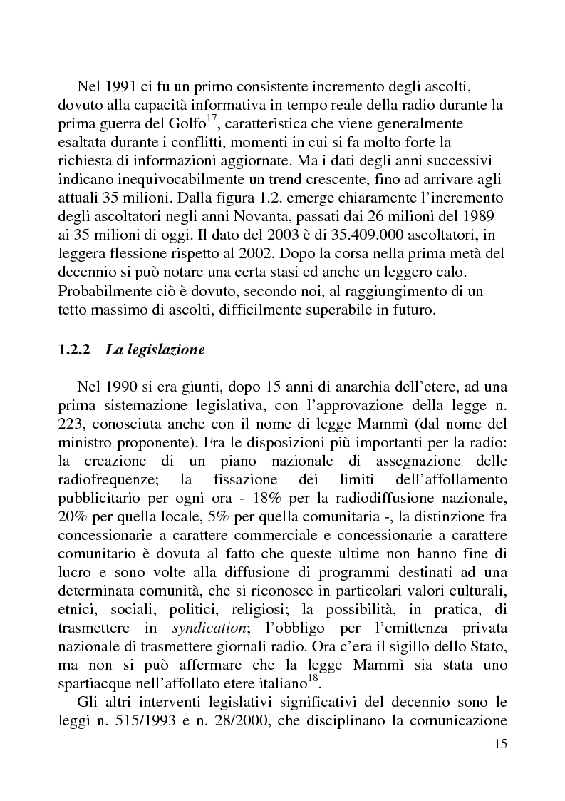 Anteprima della tesi: Radio Futuro. Tecnologie digitali e recupero della memoria. Il caso Rai-Radioscrigno, Pagina 11
