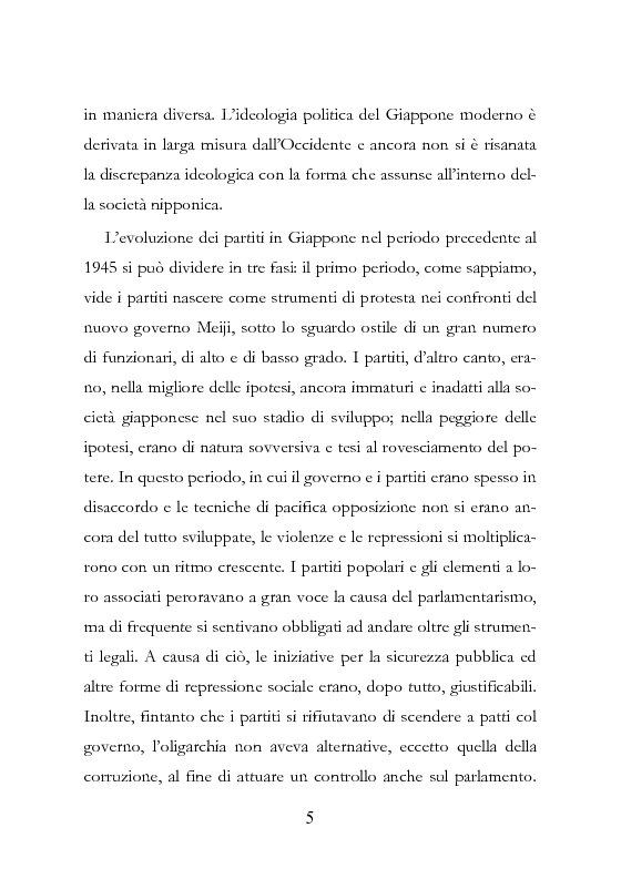 Anteprima della tesi: Democrazia Incompiuta: Analisi delle Difficoltà del Bipolarismo in Giappone, Pagina 14
